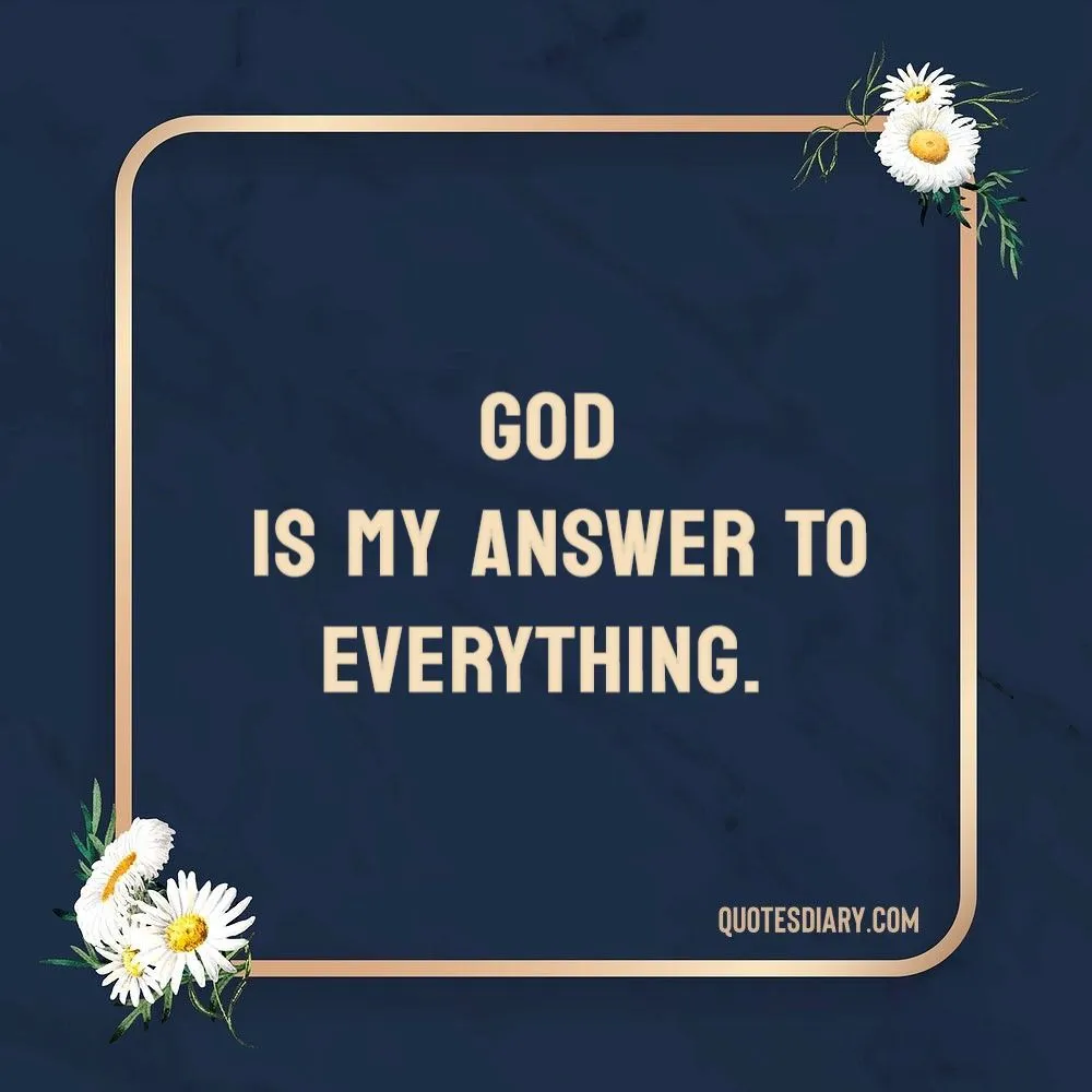 God is | Life Quotes | English Life Quotes