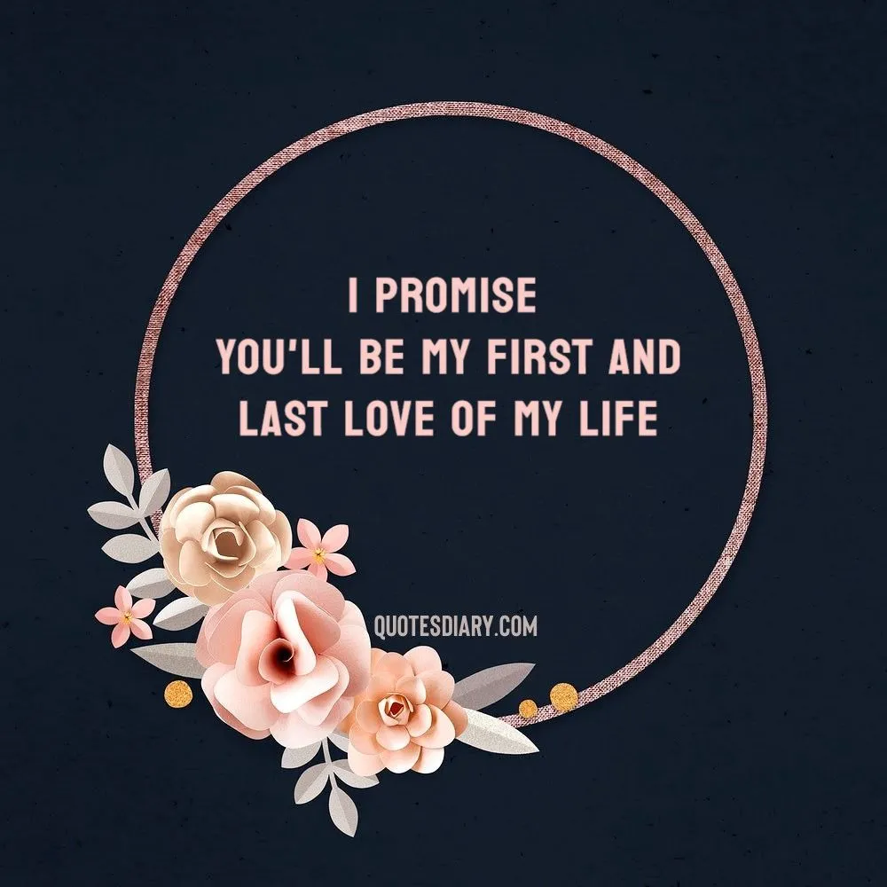 I promise | Love Quotes | English Love Quotes
