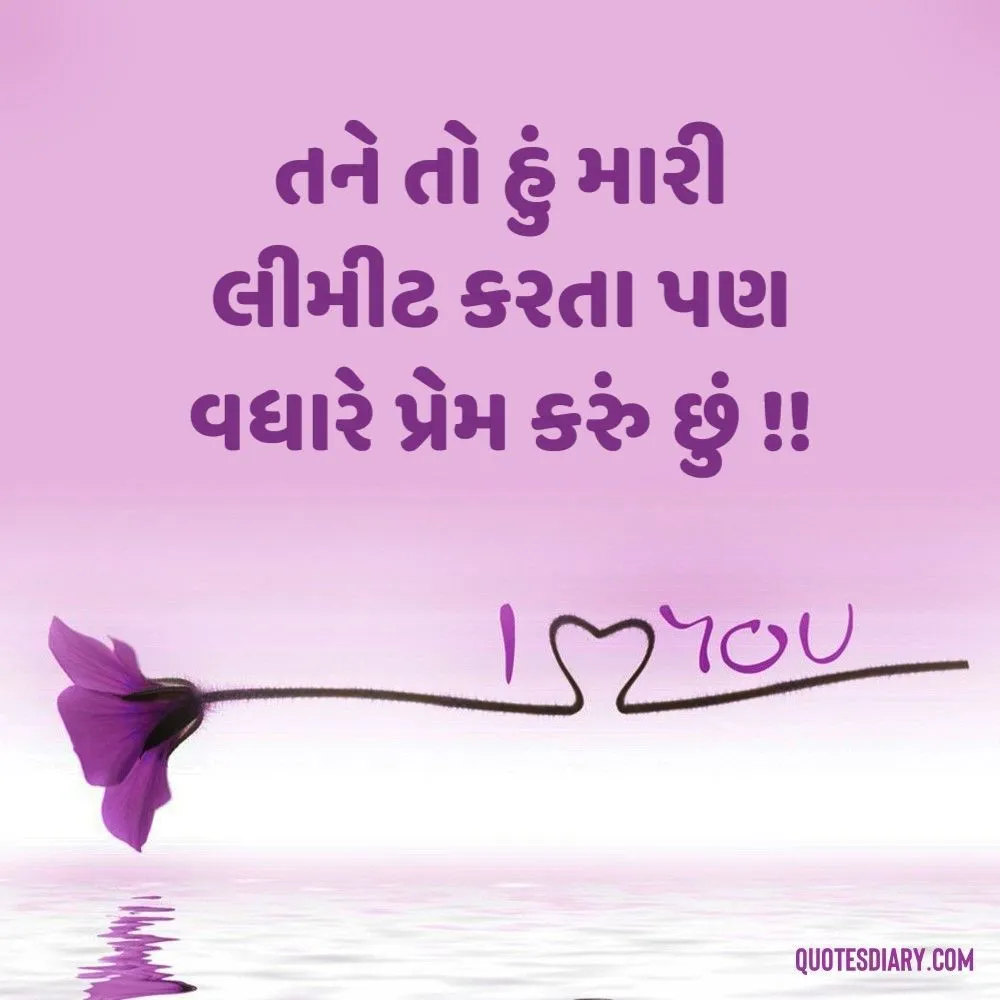Gujarati Romantic Status Shayari