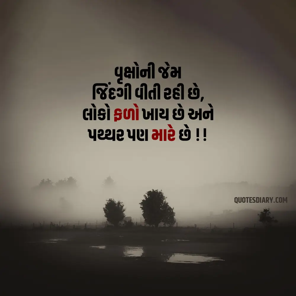 Sad Shayari Gujarati