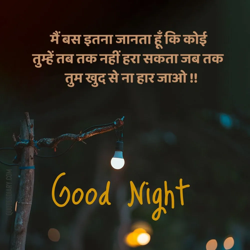 Good Night Shayari